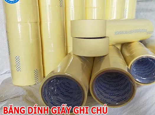 BĂNG KEO GIẤY GHI CHÚ SẢN PHẨM - BĂNG KEO LÊ THANH