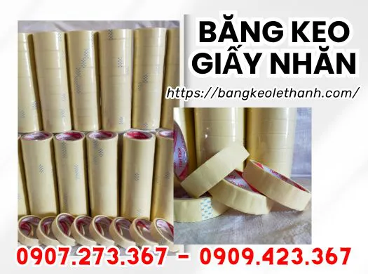 Băng keo giấy nhăn giá sỉ tốt nhất tại hcm
