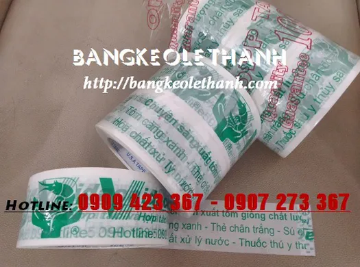 BĂNG KEO IN LOGO CÔNG TY - BĂNG KEO IN LOGO GIÁ RẺ