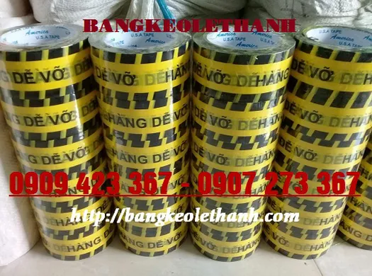 BĂNG KEO IN LOGO HÀNG DỄ VỠ - GIÁ BÁN SỈ RẺ NHẤT TỪ NHÀ SẢN XUẤT