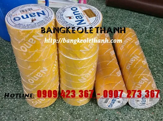 BĂNG KEO NANO 18mm x 10 yard , BĂNG KEO QUẤN ĐIỆN