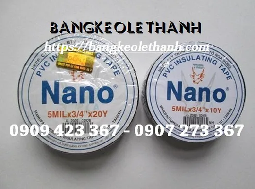 BĂNG KEO NANO 18mm x 20 yard , XƯỞNG SẢN XUẤT BĂNG KEO NANÔ