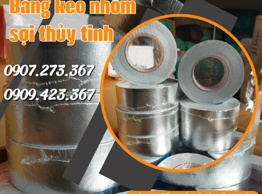 Băng keo nhôm sợi thủy tinh giá rẻ
