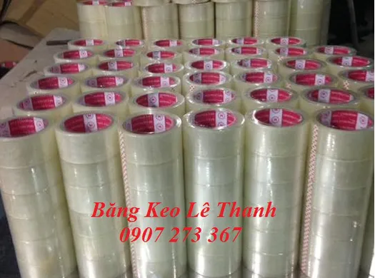 BĂNG KEO TRONG 6F*100Y DÁN THÙNG - BĂNG KEO GIÁ SỈ