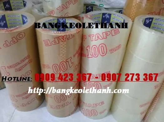 BĂNG KEO TRONG CHẤT LƯỢNG SIÊU BỀN - NƠI MUA BĂNG KEO TRONG GIÁ RẺ