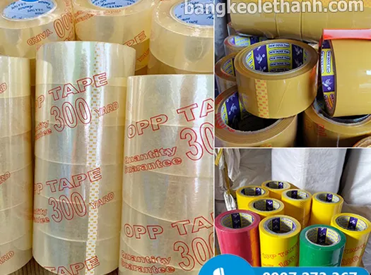 BỎ SỈ BĂNG KEO TRONG , ĐỤC ,MÀU CHO VỰA TRÁI CÂY