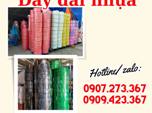 Bỏ sỉ lẻ dây đai nhựa giá rẻ tại tphcm