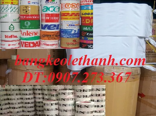 CÁC CÔNG TY SẢN XUẤT BĂNG KEO IN LOGO - IN BĂNG KEO LOGO SỐ LƯỢNG ÍT