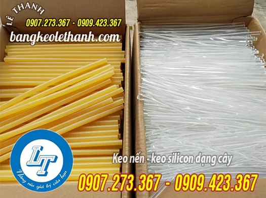 CHUYÊN SỈ VÀ LẺ CÁC LOẠI KEO NẾN, KEO SILICONE, KEO BẮN SÚNG DẠNG CÂY