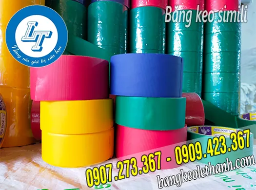 CƠ SỞ SẢN XUẤT BĂNG KEO SIMILI GIÁ SỈ CHO NHÀ PHÂN PHỐI