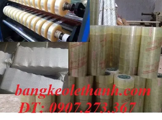 CÔNG TY SẢN XUẤT BĂNG KEO DÁN THÙNG - CÔNG TY SẢN XUẤT BĂNG KEO