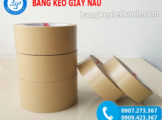 CÔNG TY SẢN XUẤT BĂNG KEO GIẤY NÂU GIÁ RẺ TẠI TPHCM