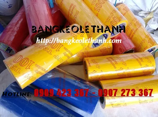 CÔNG TY SẢN XUẤT BĂNG KEO MÀU - LIÊN HỆ NGAY 0909 423 367 - 0907 273 367