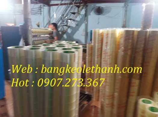 CUNG CẤP BĂNG KEO DÁN THÙNG TRONG & ĐỤC SỐ LƯỢNG LỚN, GÁ RẺ TẬN KHO