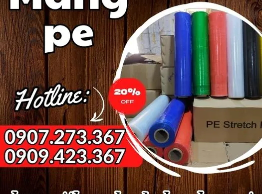 Cung cấp màng pe giá rẻ đủ kích cỡ