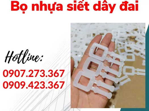 Cung cấp sỉ lẻ bọ nhựa siết dây đai giá rẻ