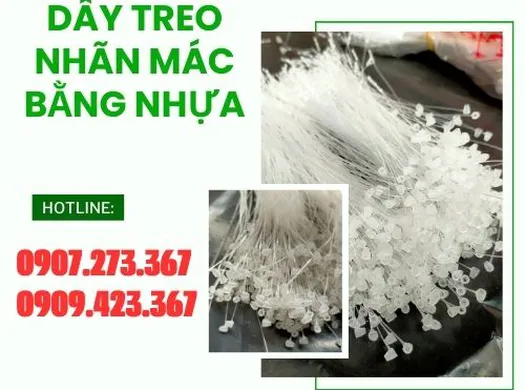 DÂY TREO NHÃN MÁC BẰNG NHỰA