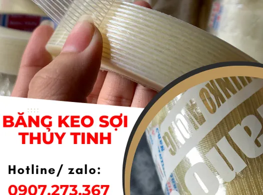Địa chỉ bán băng dính sợi thủy tinh giá sỉ HCM