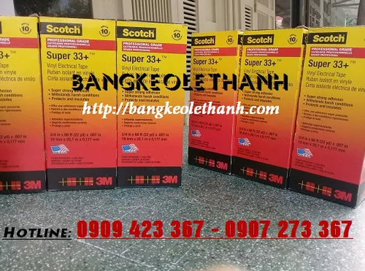 ĐỊA CHỈ BÁN BĂNG KEO ĐIỆN 3M SCOTCH SUPPER 33+ GIAO TẬN NƠI