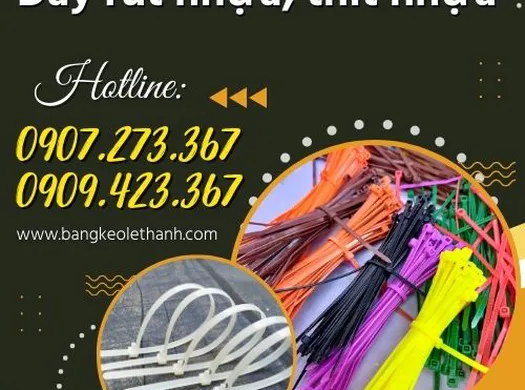 Địa chỉ bỏ sỉ dây rút nhựa, thít nhựa giá rẻ nhất tphcm