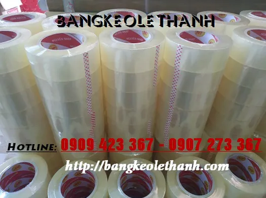 GIÁ BÁN BĂNG KEO TRONG ĐỤC DÁN THÙNG SỈ VÀ LẺ TẠI NHÀ PHÂN PHỐI