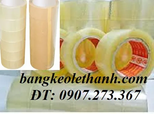 KEO DÁN THÙNG CARTON - GIÁ TIỀN BĂNG KEO TRONG