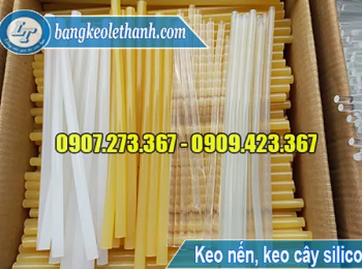 KEO NẾN, KEO CÂY SILICON ĐỦ MÀU, KÍCH THƯỚC GIÁ RẺ NHẤT TPHCM