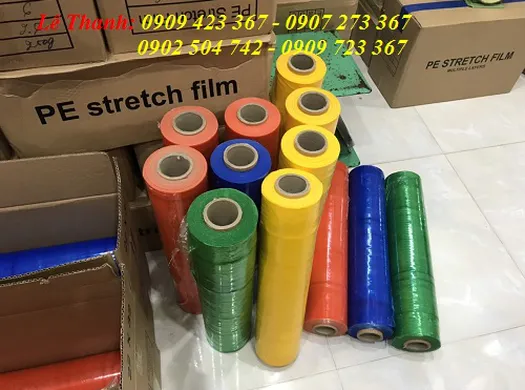 MÀNG PE, MÀNG MỎNG MÀU ĐỎ, MÀU XANH DƯƠNG, MÀU CAM GIÁ SỈ RẺ NHẤT TP HCM