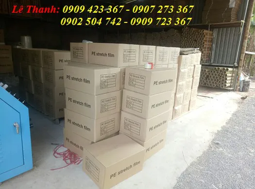 MÀNG PE QUẤN PALLET GIÁ HÀNG CHỢ TẠI XƯỞNG SẢN XUẤT