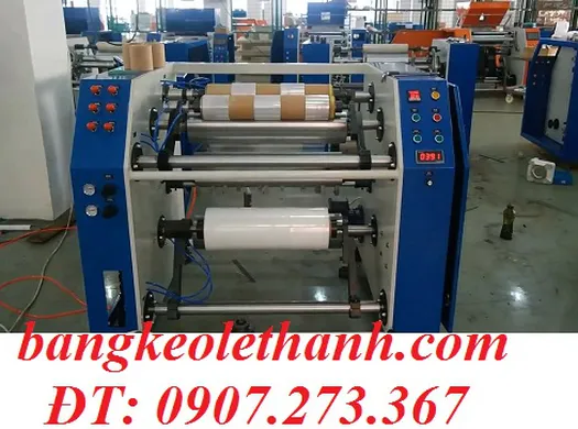 MÁY CHIA CUỘN BĂNG KEO TỰ ĐỘNG LINH KIỆN NHẬT BẢN