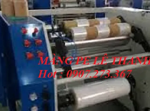 MÁY SANG CUỘN MÀNG PE MỚI 100% LINH KIỆN NHẬT, LẮP RÁP TẠI VIỆT NAM