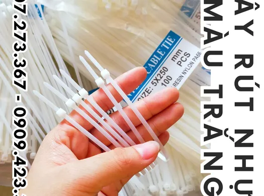 MUA DÂY RÚT NHỰA TRẮNG GIÁ RẺ Ở ĐÂU TPHCM