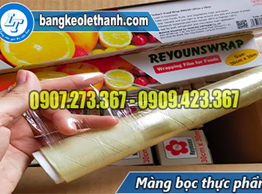 MUA MÀNG BỌC THỰC PHẨM PE CHẤT LƯỢNG GIÁ RẺ Ở TPHCM