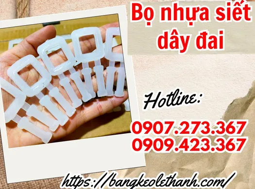 Nguồn sỉ bọ nhựa siết dây đai giá rẻ