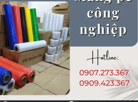 Nguồn sỉ MÀNG PE CÔNG NGHIỆP đủ màu, đủ kích cỡ giá rẻ