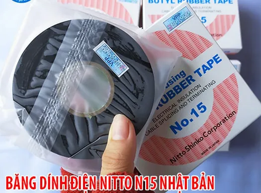 NHÀ CUNG CẤP BĂNG DÍNH ĐIỆN NITTO N15 NHẬT BẢN GIÁ RẺ