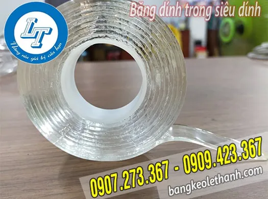 NHẬN CẮT GIÁ RẺ BĂNG DÍNH TRONG SIÊU DÍNH THEO YÊU CẦU