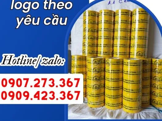 Nhận in băng keo logo theo yêu cầu giá rẻ nhất HCM
