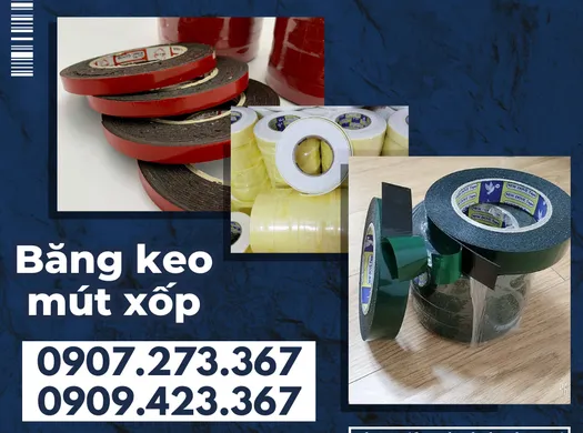 Nơi bán băng keo mút xốp 2 mặt giá rẻ