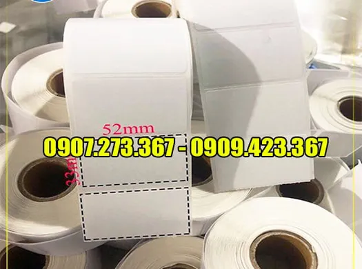 NƠI BÁN SỈ GIẤY CUỘN DÙNG ĐỂ IN MÃ VẠCH TPHCM