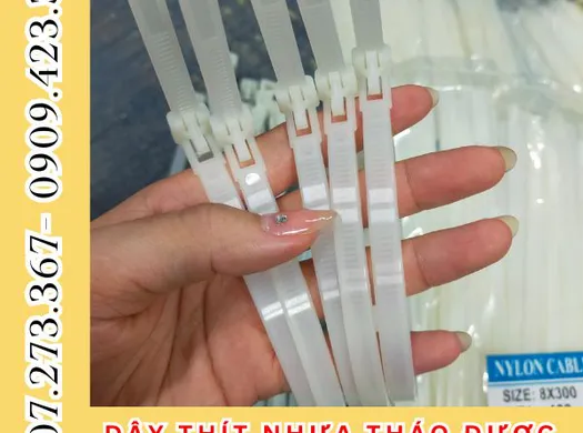 Ở ĐÂU BÁN SỈ DÂY THÍT NHỰA THÁO ĐƯỢC?