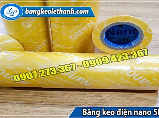 PHÂN PHỐI BĂNG KEO ĐIỆN NANO KHỔ LỚN 5F MIỄN PHÍ SHIP