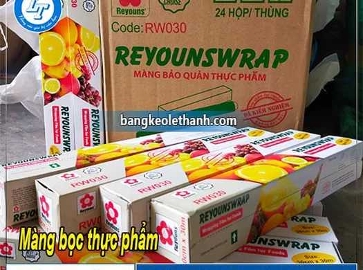 PHÂN PHỐI MÀNG BỌC THỰC PHẨM GIÁ SỈ NHIỀU KÍCH THƯỚC Ở TPHCM