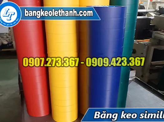 SẢN XUẤT BĂNG KEO SIMILI KHỔ LỚN THEO YÊU CẦU