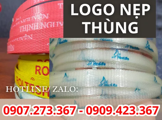 Sản Xuất Dây Đai In Logo Nẹp Thùng Giá Rẻ