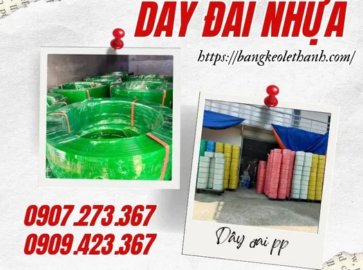 Sản xuất dây đai nhựa các loại giá rẻ