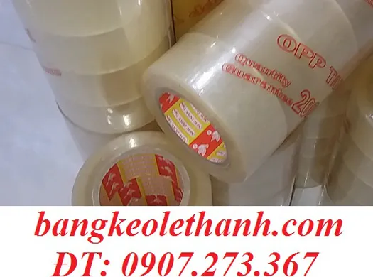 SẢN XUẤT VÀ CUNG CẤP BĂNG KEO TRONG 4F8 LÕI 4 LI, 6 CUỘN/CÂY