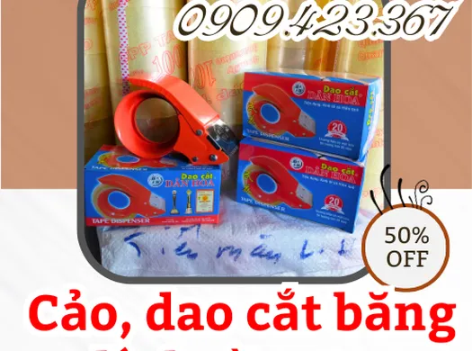 Sỉ lẻ cảo, dao cắt băng dính cầm tay giá rẻ