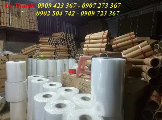 SỈ LẺ MÀNG PE QUẤN CÔNG NGHIỆP BỀN, CHẮC, SIÊU BÁM DÍNH CHẤT LƯỢNG CAO