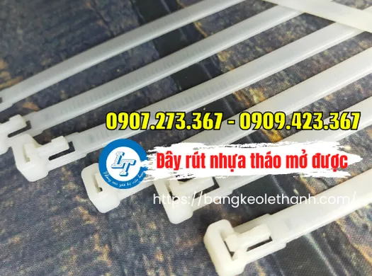 Sỉ và lẻ dây rút nhựa tháo mở được giá rẻ TPHCM